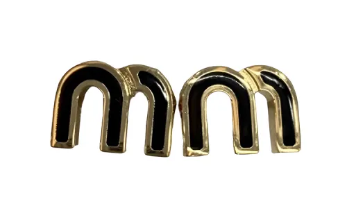 MIU MIU Enameled Earrings