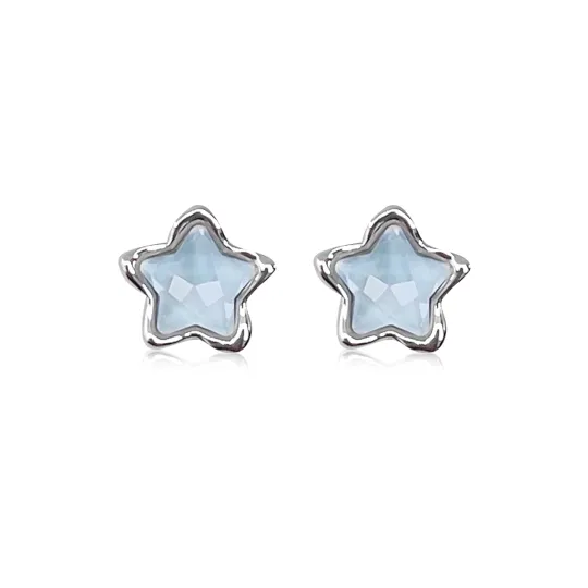 CMFY Zircon Stud Earrings Women's