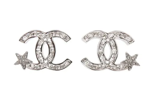CHANEL Stud Earrings Women's