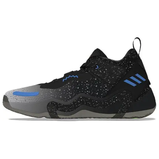 adidas D.O.N. Issue #3 Basketball Shoes Unisex Mid-top Black/Gray