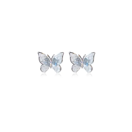 CMFY Zircon Stud Earrings Women's