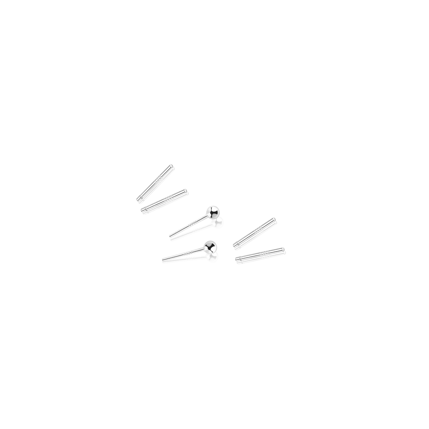 Cuz Strange Intention S999 Fine Silver Stud Earrings Women's Recommendation