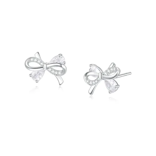 TEEX Sparkling Rhinestone Stud Earrings Women's