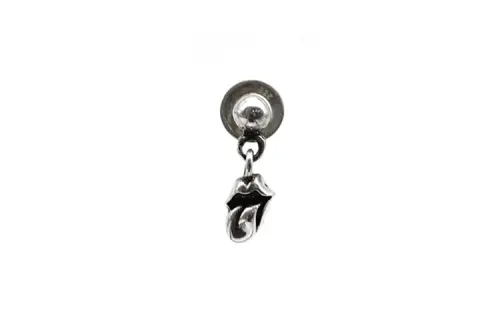 Chrome Hearts 925 Sterling Silver Stud Earrings Unisex Silver