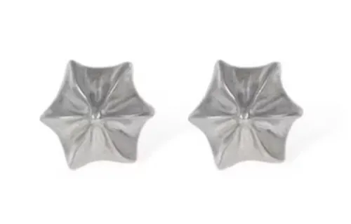 Maison Margiela 925 Sterling Silver Stud Earrings Women's Silver