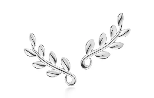 TIFFANY & CO. Paloma Picasso 925 Sterling Silver Stud Earrings Women's