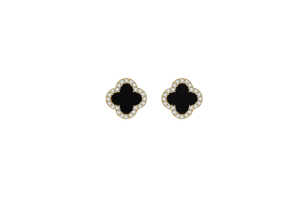MCK 925 Sterling Silver, Synthetic Cubic Zirconia Alloy Stud Earrings Women's