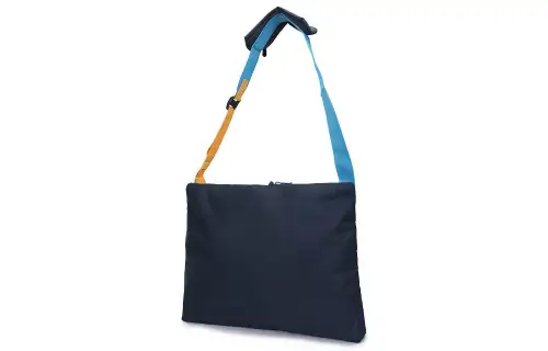 Jordan Polyester Messenger Bag, Crossbody Bag, Shoulder Bag Unisex Navy Blue