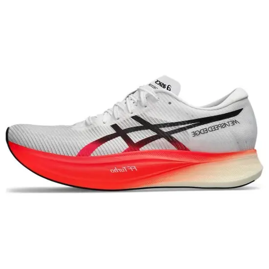 Asics Metaspeed Edge+ 'White Sunrise Red'