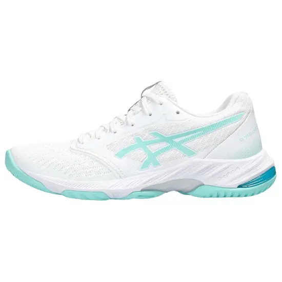 Asics Women's Netburner Ballistic FF 3 'White Illuminate Mint'