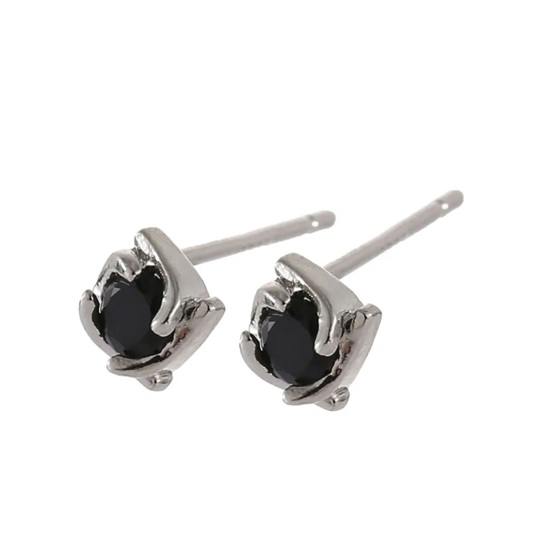 JOLLY SEASONS 925 Sterling Silver Stud Earrings Unisex