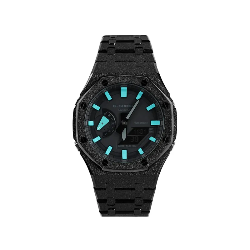 CASIO Unisex Liquid Crystal/Analog Dual Display Series 48.5mm Black Watch