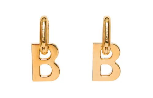 Balenciaga B Chain Xs Earrings