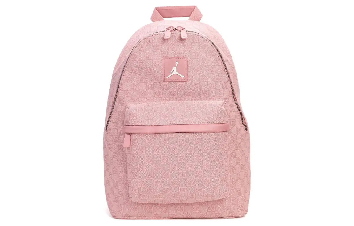 Jordan Monogram Backpack Pink Glaze