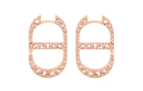 DIOR Stud Earrings Women's Pink