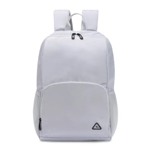 PEAK Fabric Backpack Regular Unisex Silver Gray/Beige Yellow/Maple Leaf Red/Tranquil Black