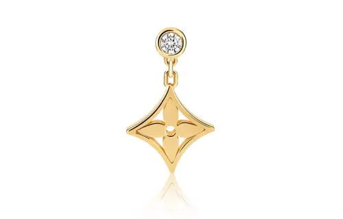 LOUIS VUITTON Idylle Blossom Ear Stud Yellow Gold And Diamond Per Unit
