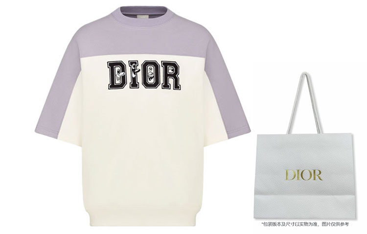 Мужская футболка Dior T (разноцветная) — фото 3