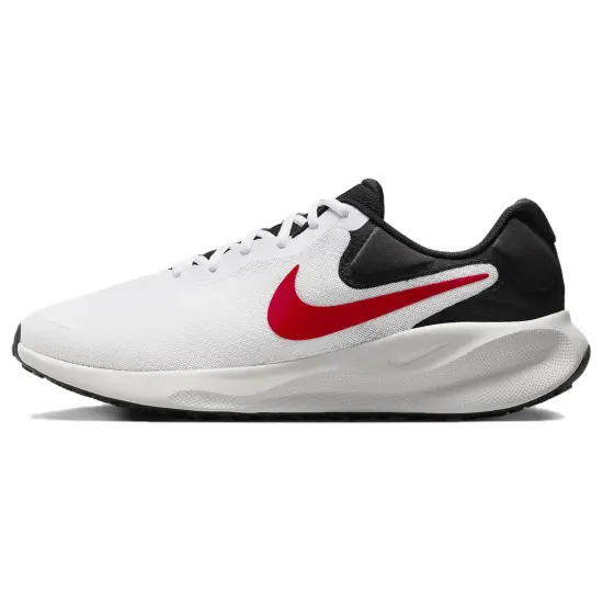 Nike REVOLUTION 7 Running Shoes Men Low-Top White Black