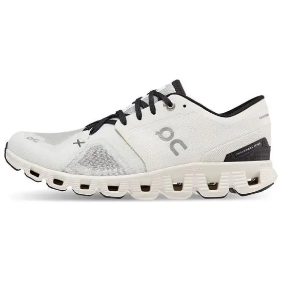On Running Cloud X 3 White Black Women's