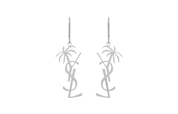 SAINT LAURENT Monogram Palm Earrings