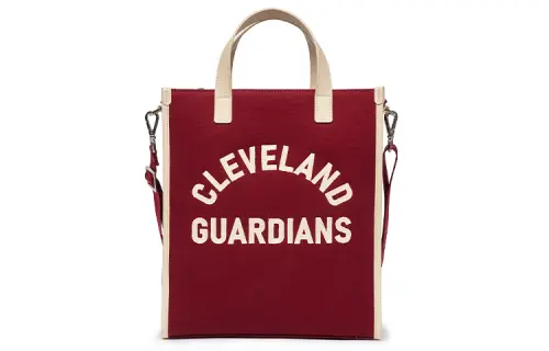 MLB Synthetic Leather Cotton Tote Bag, Shopping Bag, Shoulder Bag, Crossbody Bag, Handbag Regular Unisex Red