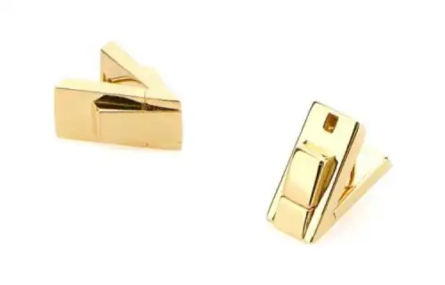 Bottega Veneta V Shaped Earrings