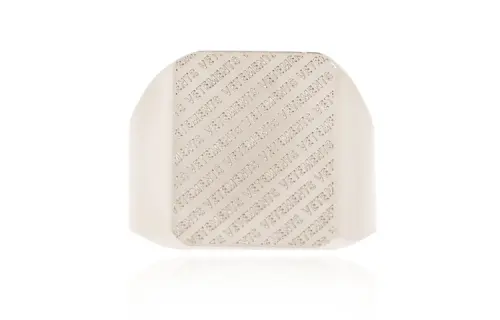 Vetements Brass Rings Women's Silver