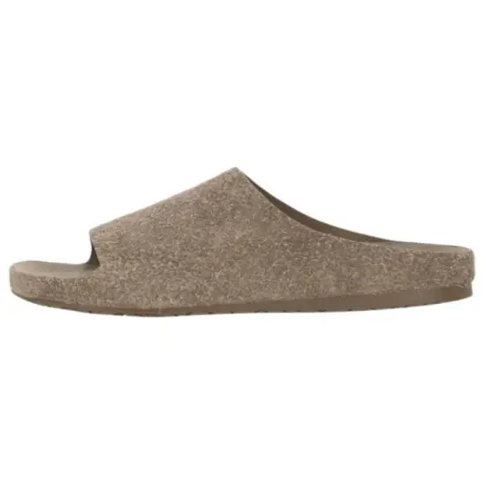 LOEWE Lago Brushed Suede Slides