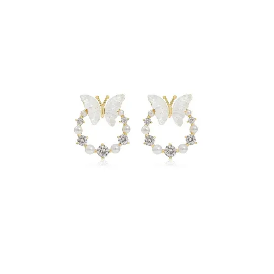 CMFY Alloy Stud Earrings Women's