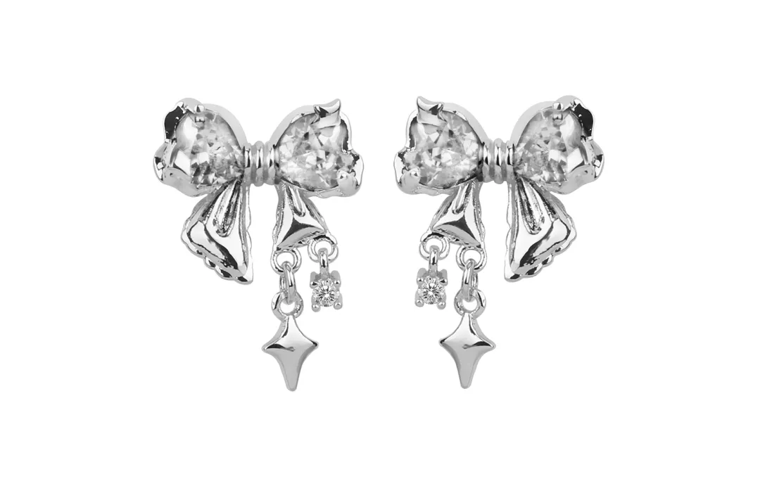 MACE MAVA Zircon Stud Earrings Women's