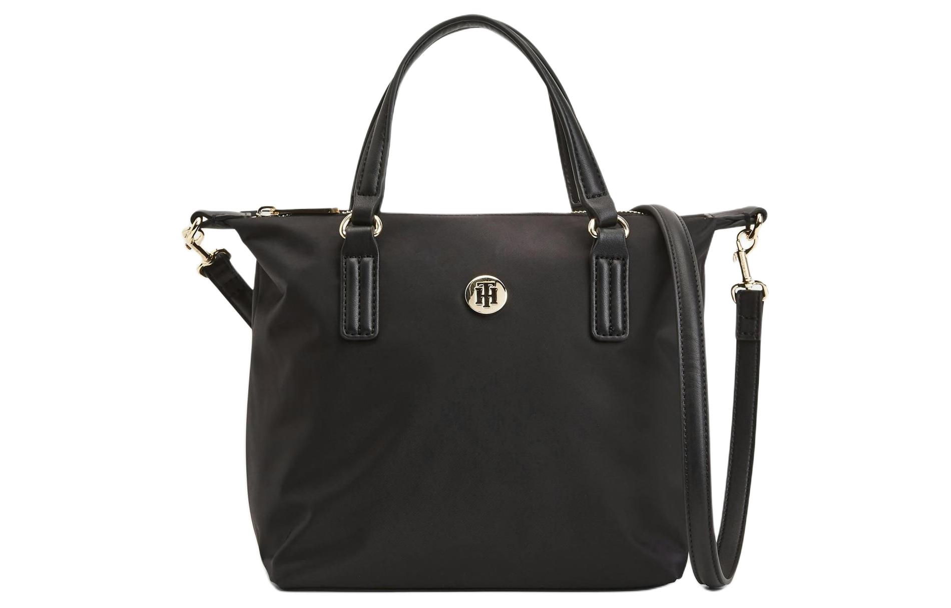 Tommy Hilfiger Recycled Nylon Handbag Small Women's Black