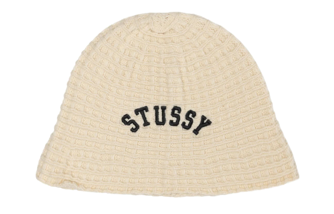 Шапка Stussy Stussy Logo (бежевая)
