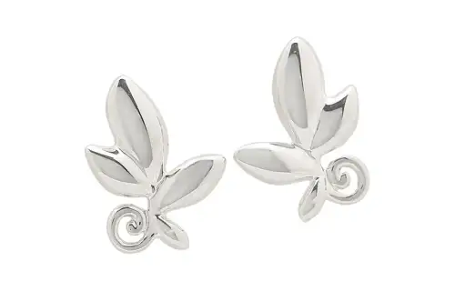 TIFFANY & CO. 925 Sterling Silver Stud Earrings Women's Silver