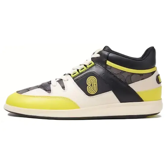 COACH Casual Shoes Men Mid-Top Black