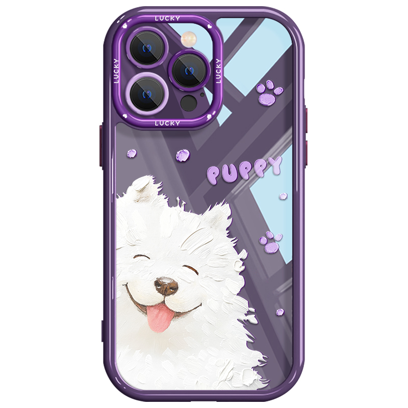 Apple, cream silicone compatible cute phone case, material, iphone, 14/13/12/11