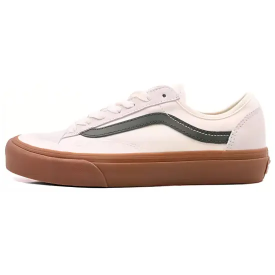 Vans Style 136 Skateboarding Shoes Unisex Low-top White