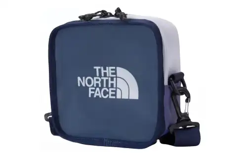 THE NORTH FACE 2.5L Small Square Bag Crossbody Bag Outdoor Bag Canvas Blue Unisex