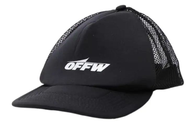 OFF WHITE Polyester Baseball Caps Men's Black