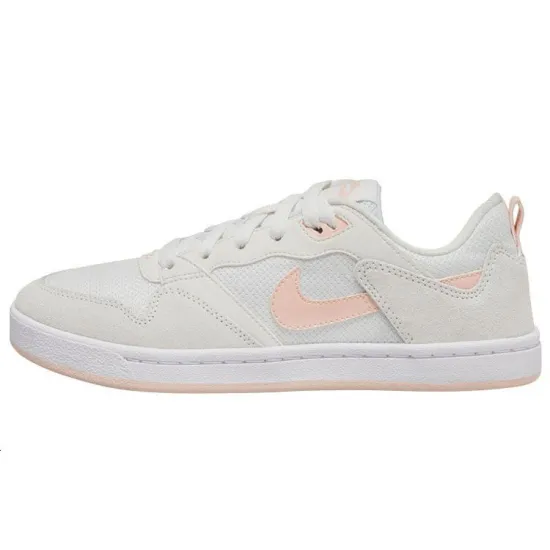 Nike SB Alleyoop Skateboarding Shoes Women's Low-top Off-white/powder
