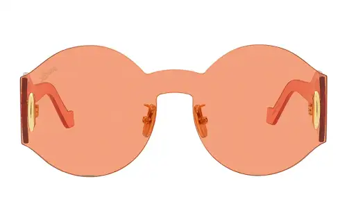 LOEWE Round Sunglasses Men's Orange