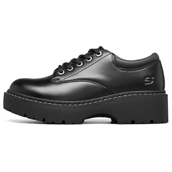 Skechers Cushioning Anti-Slip Wear-Resistant Breathability Low-Top Casual Shoes Women's Black