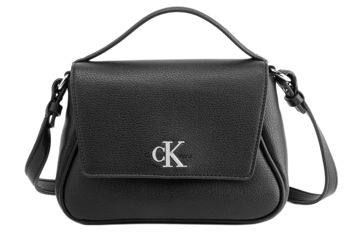 CALVIN KLEIN Artificial Leather Handbag Women's Black