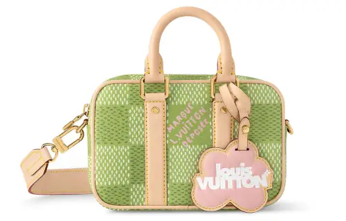 LOUIS VUITTON By Tyler The Creator Nano Porte Documents Voyage Green Damier Golf