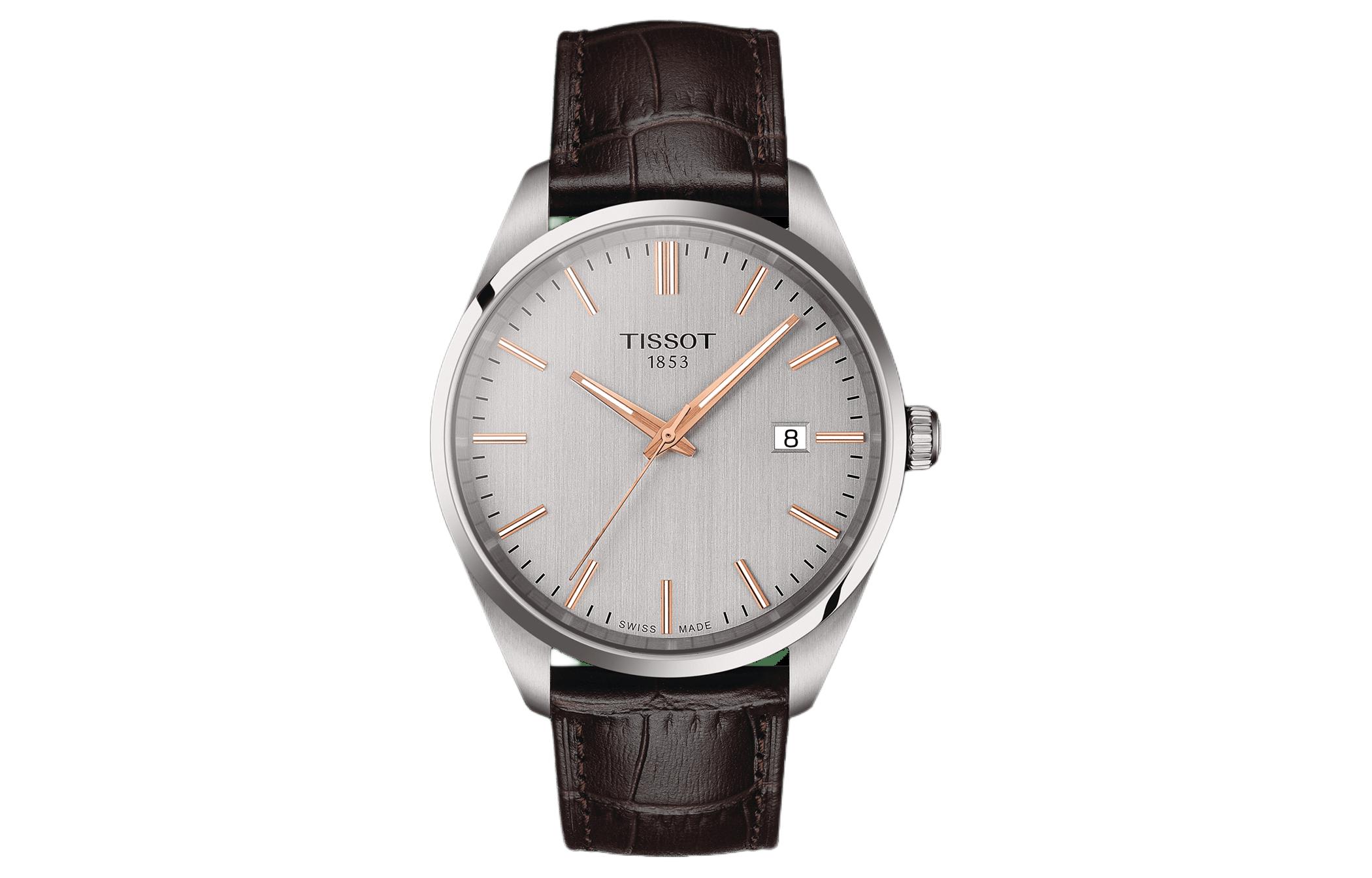 Мужские часы TISSOT PR100 (серебристые)