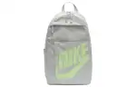 Nike Recycled Polyester Backpack Unisex Light Silver & Mist Green