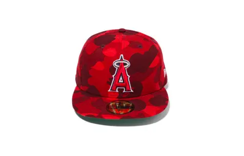 Bape X Mlb New Era Angels 59Fifty Fitted Cap