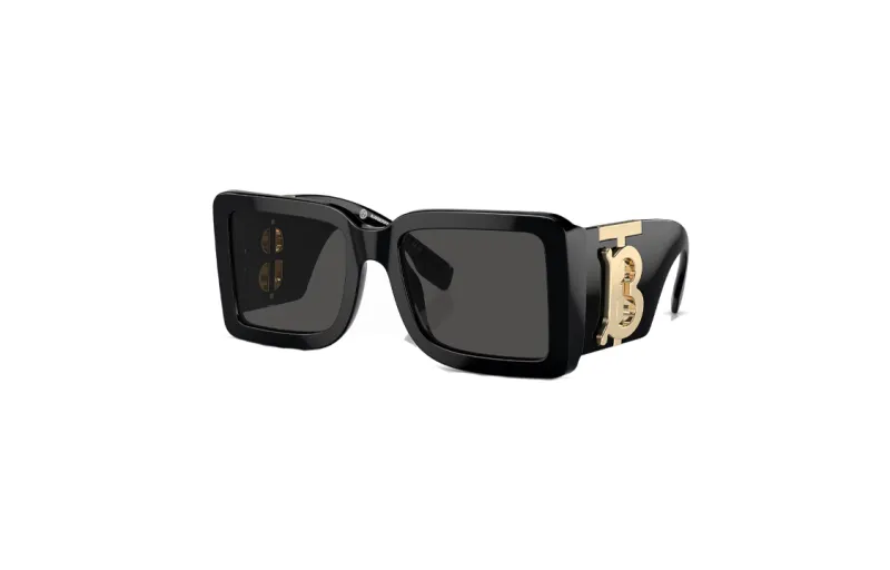 Burberry TB-motif square-frame sunglasses