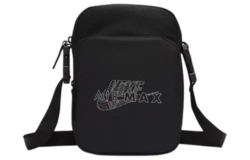 Nike Polyester Crossbody Bags Regular Unisex Black