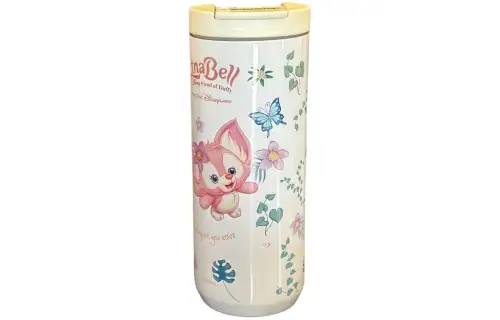 Disney Disney, starbucks, glass, cute fuchsia thermos stainless steel, 350 ml